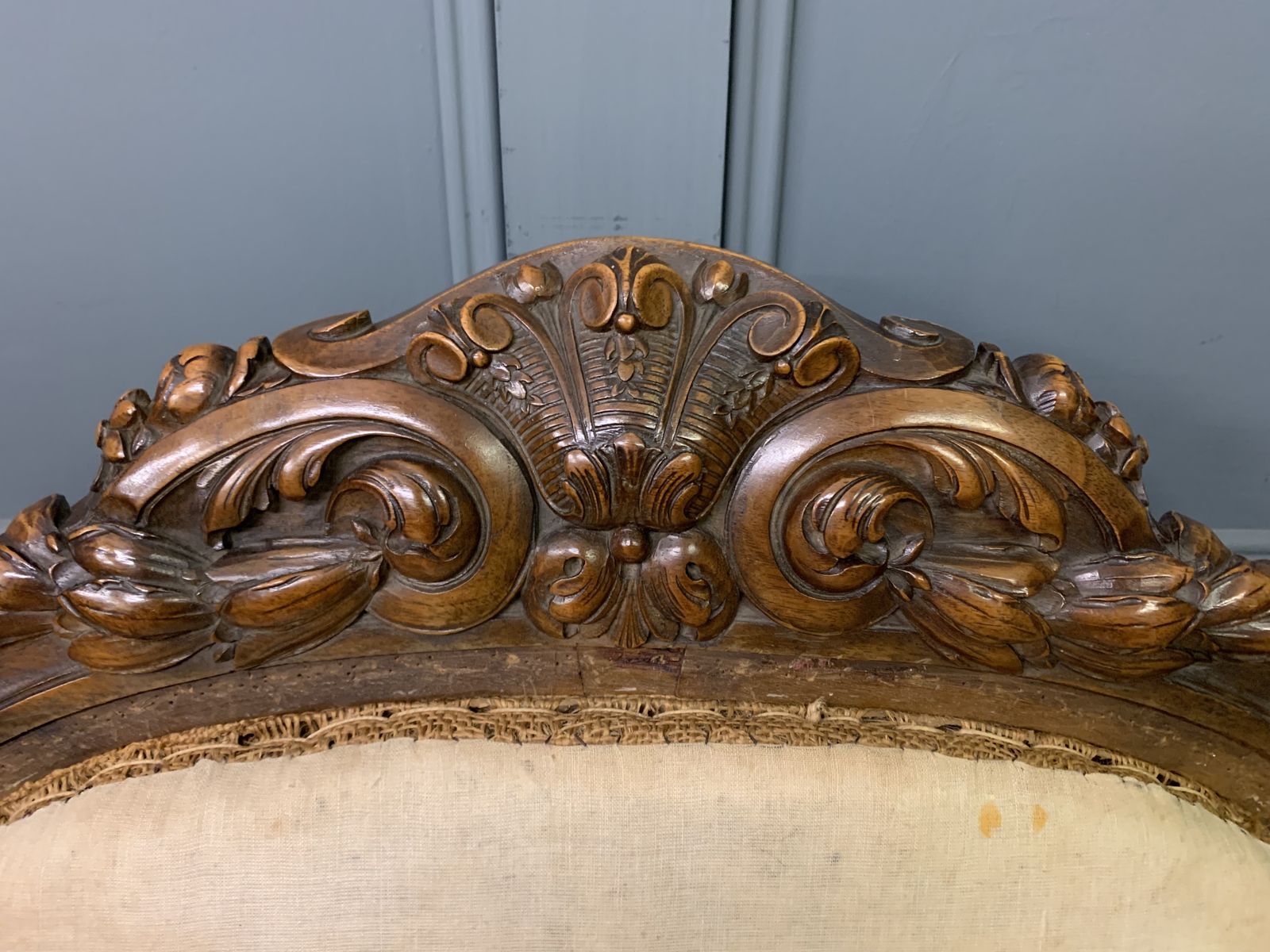 Bold Pair Of French Walnut Fauteuils photo furniture