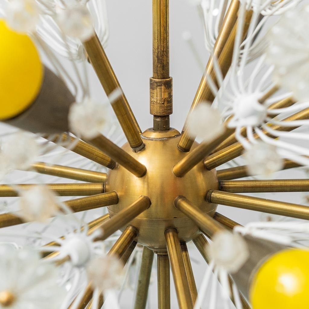12 Light Sputnik Chandelier, Flacon Stejnar Nikoll Model, Vintage 1960s photo buy