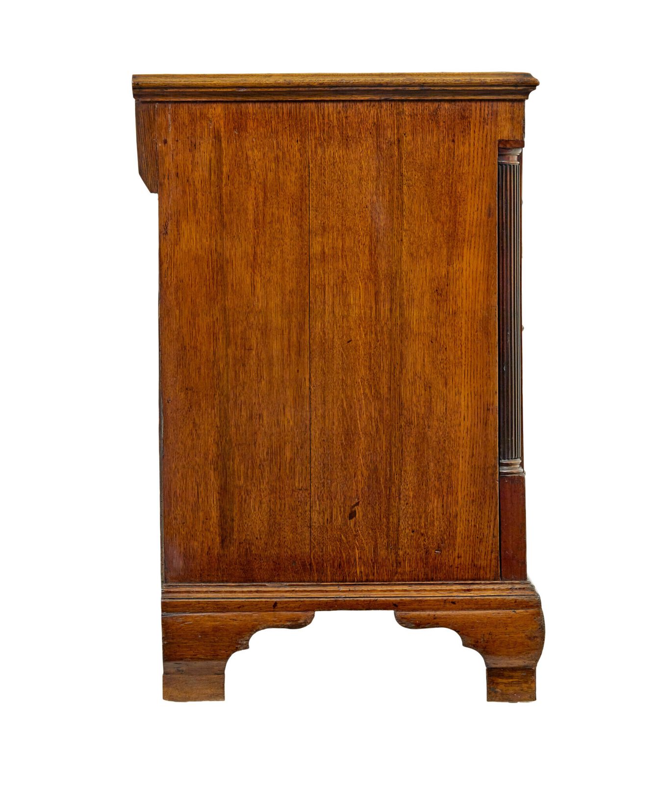18th Century Inlaid Oak Lancashire Dresser Base photo furniture
