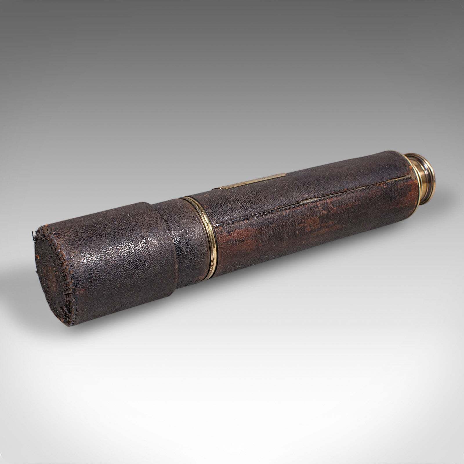 photo for sale Antique Lord Bury 4 Draw Telescope, English, Terrestrial, Jh Steward, Victorian