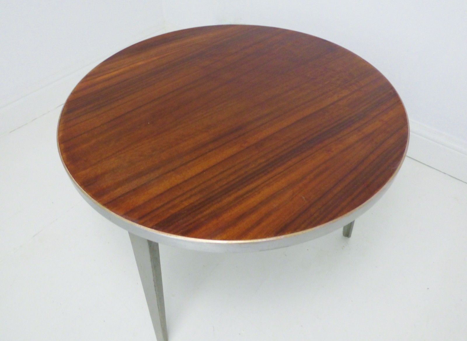Stunning Vintage Ernest Race Walnut Coffee Table 1940's photo furniture