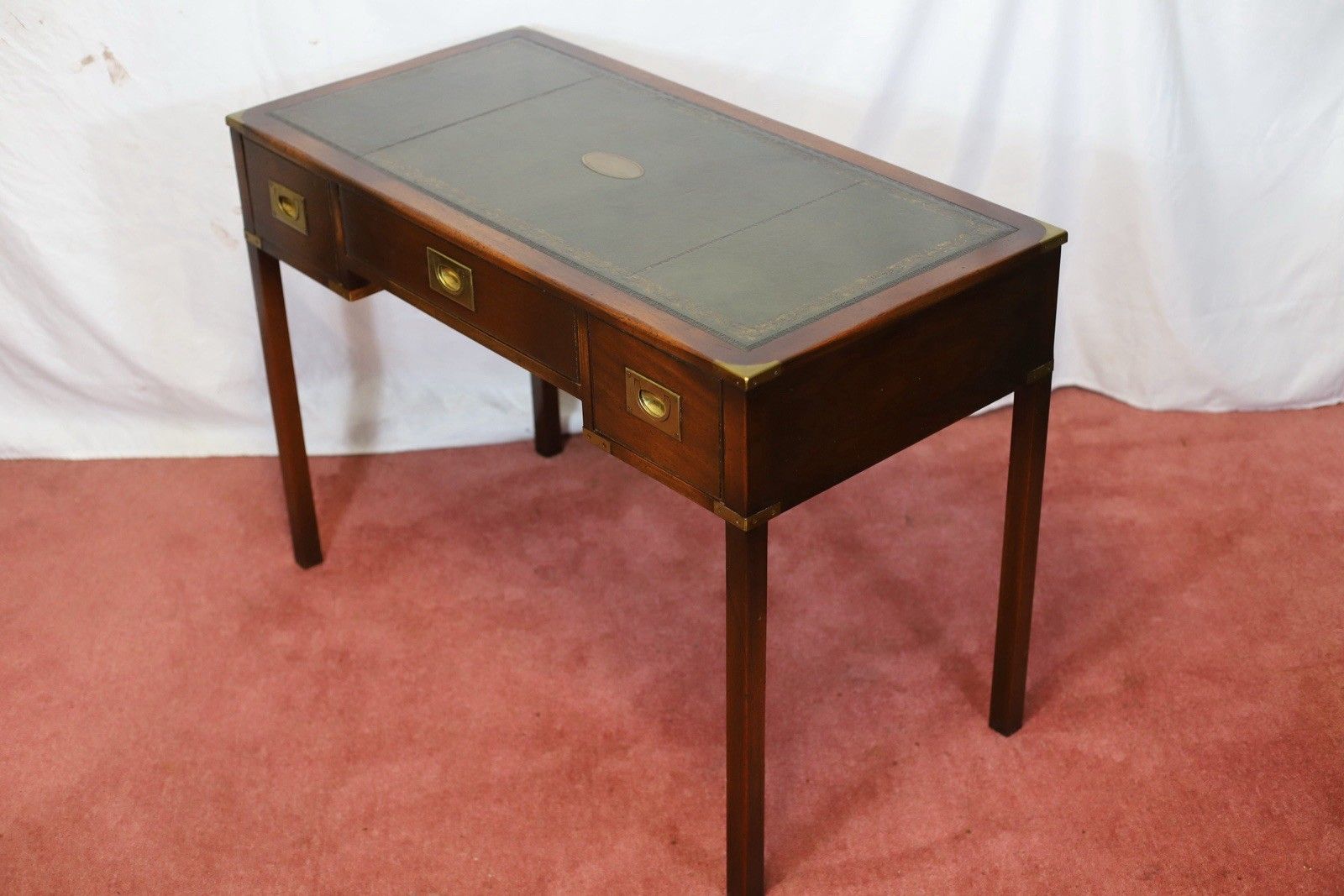photo furniture Reprodux Bevan Funnell Lovely Military Campaign Style Writing Desk