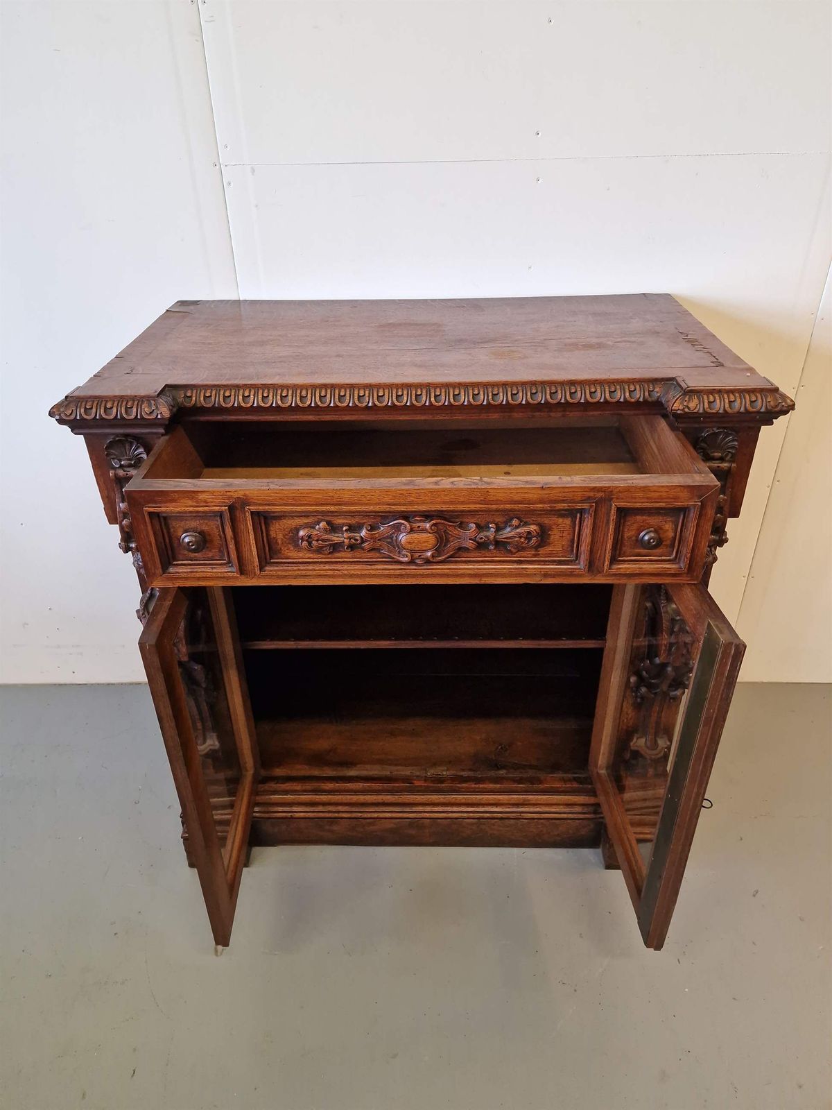 Furniture Renaissance Style Cabinet   Display Case photo