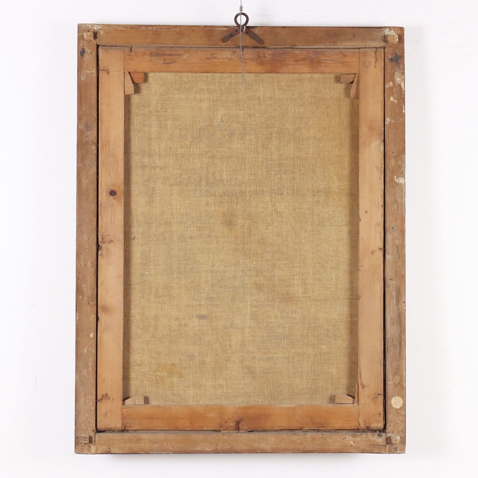 photo for sale Antique Painting Religious Subject Oil On Canvas XVII Century