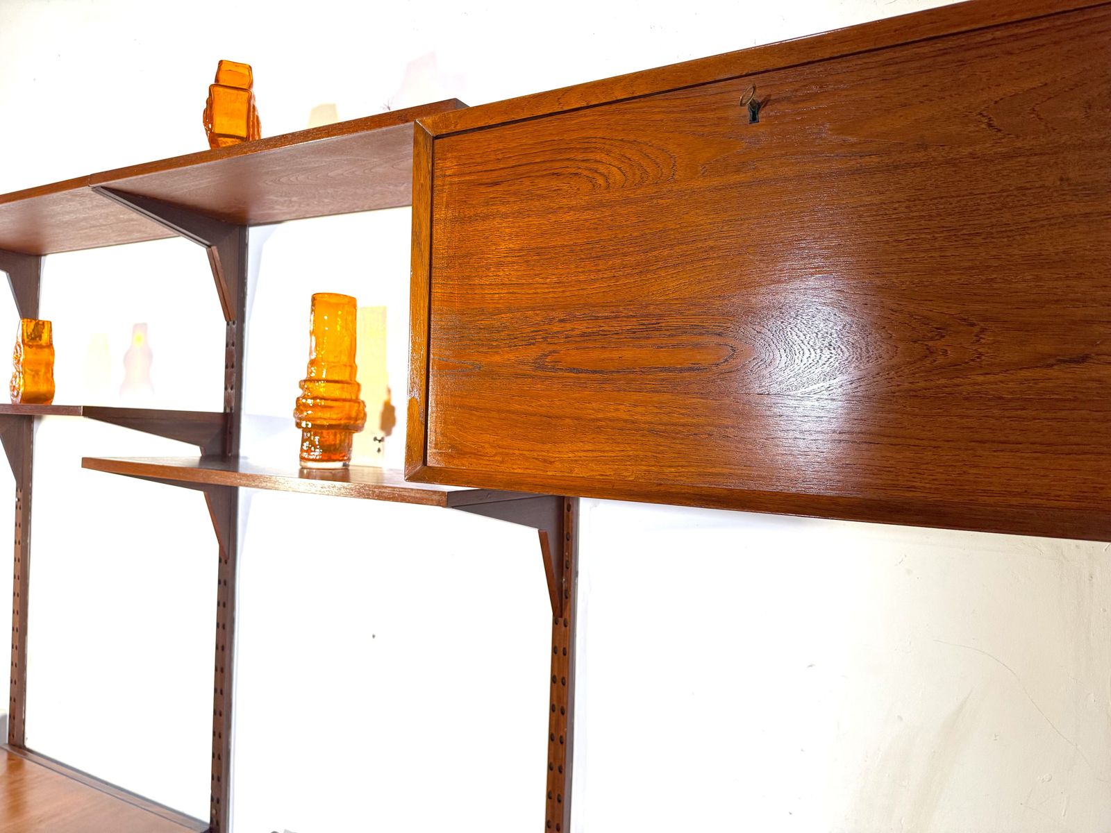 Poul Cadovious Teak Furniture Modular Wall Units/Table/Chairs/Cabinets photo for sale