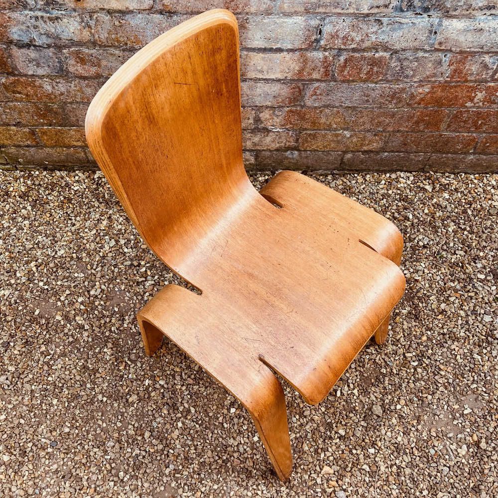 Rare Bentply Bambi Chair Designed By Han Pieck For Morris & Co Glasgow 1946 photo furniture