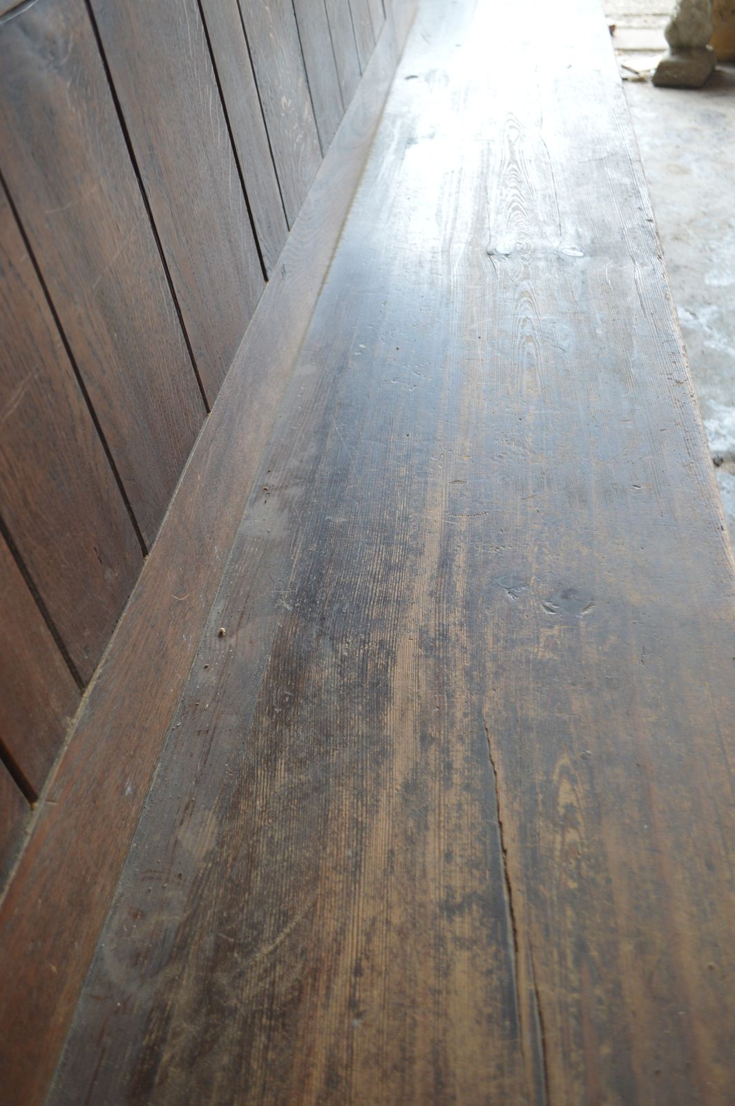 Church Pew Pine Chapel Kitchen Seating photo for sale