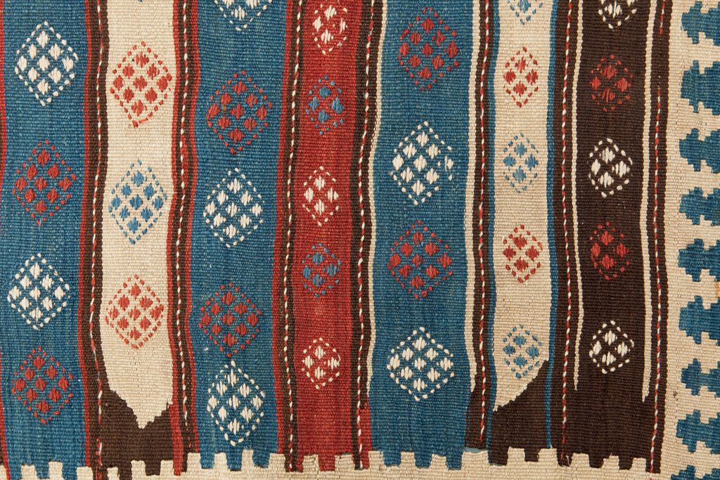 Vintage Azarbijan Kelim Carpet 440x175cm photo 1840.0