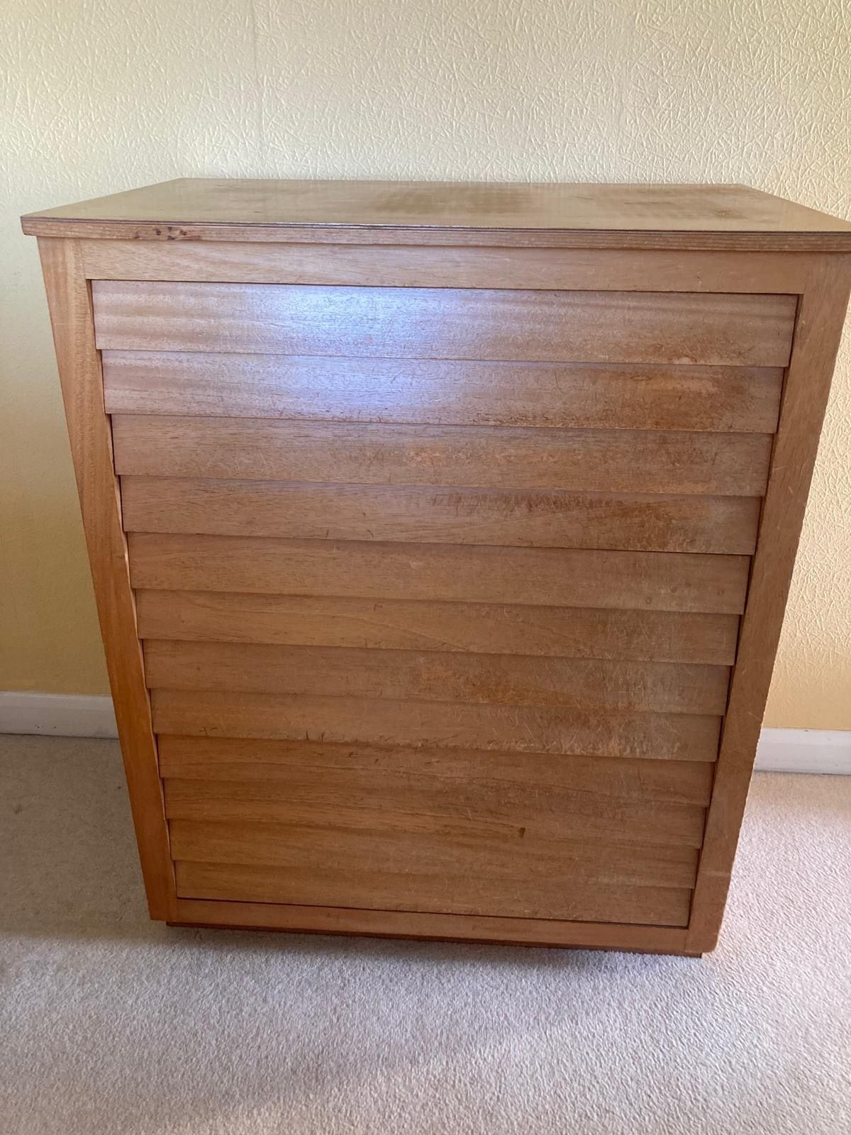 Set Of 2 Mid Century Chest Of Drawers photo Furniture