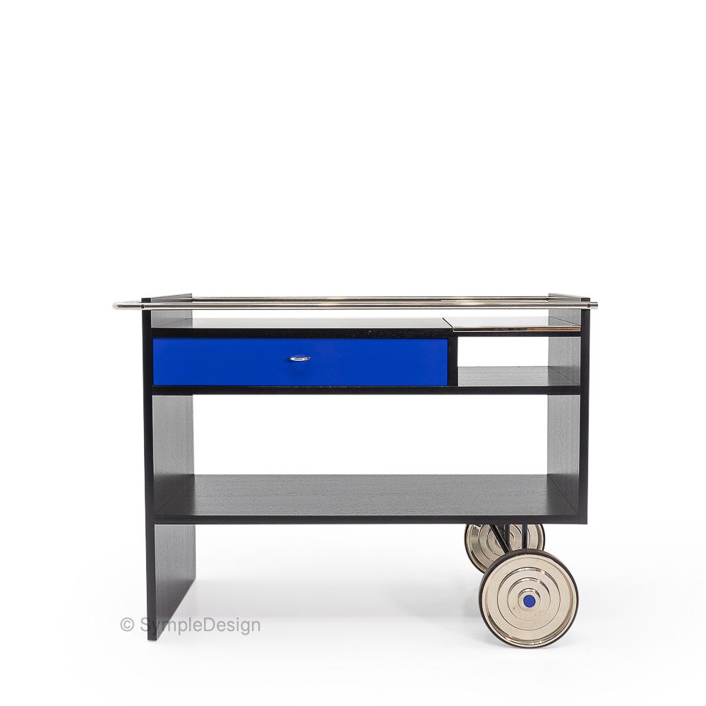 Upw Serving Cart, Designed By Ulrich P. Wieser For Wb Form photo furniture