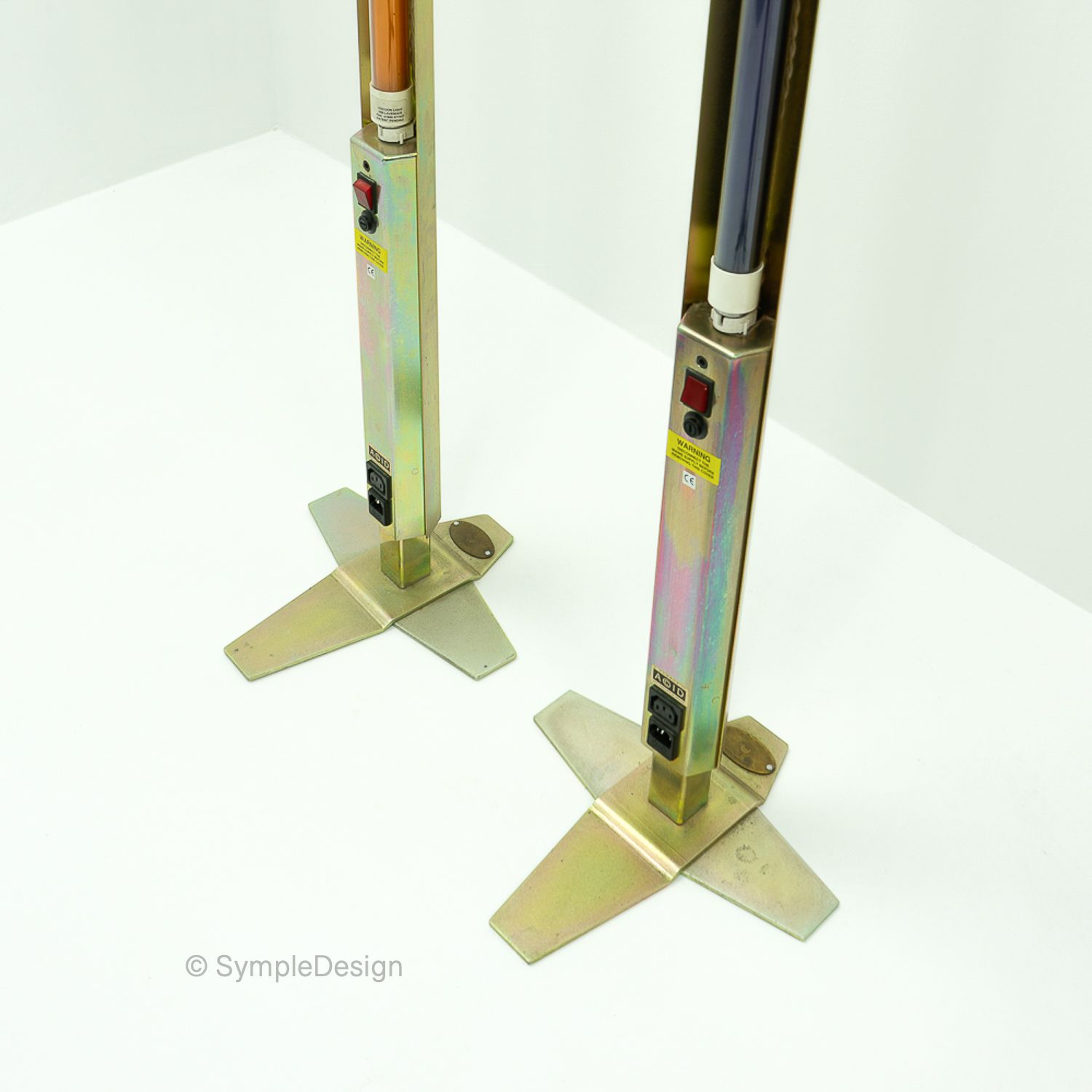 Mark Brazier Jones Aura Floor Lamps, 1990s, Set Of Two photo 7500.0