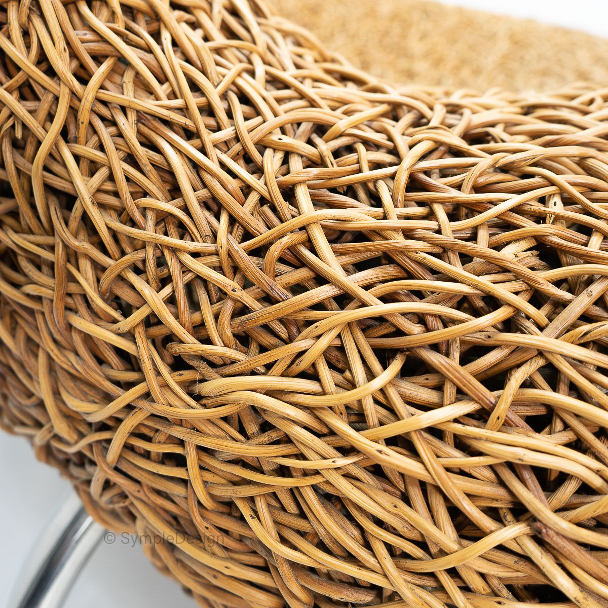 Furniture Contemporary Design Planet 2001 Rattan Lounge Chair, 2000s photo