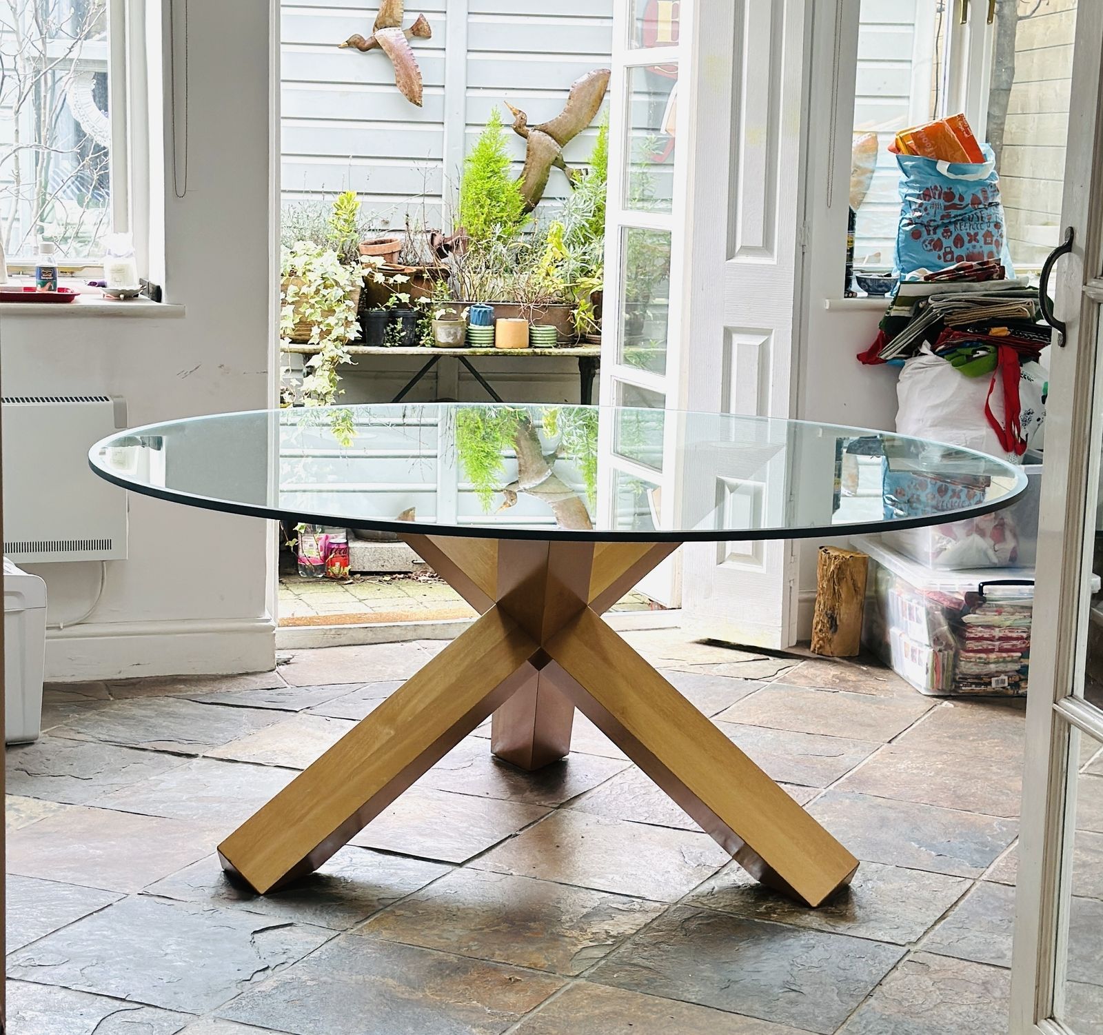 La Rotonda Dining Table 1970’s Iconic By Mario Bellini By Cassini No Label