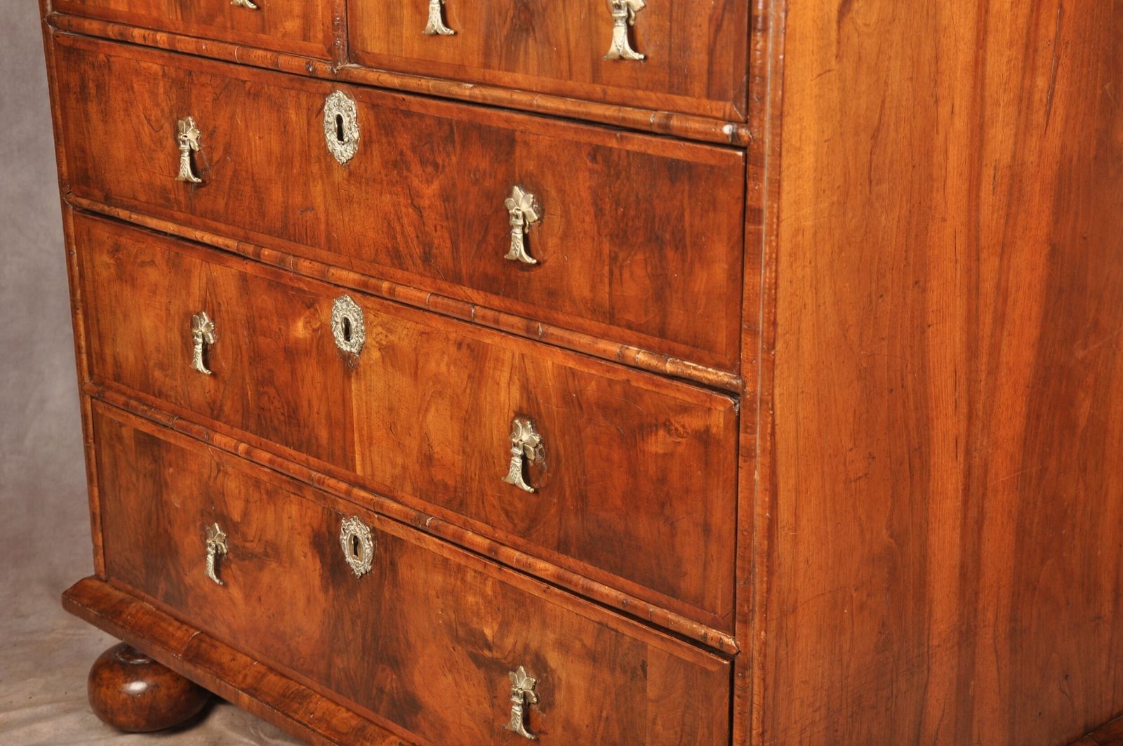 3500.0 17th Walnut Century Chest Of Drawers photo