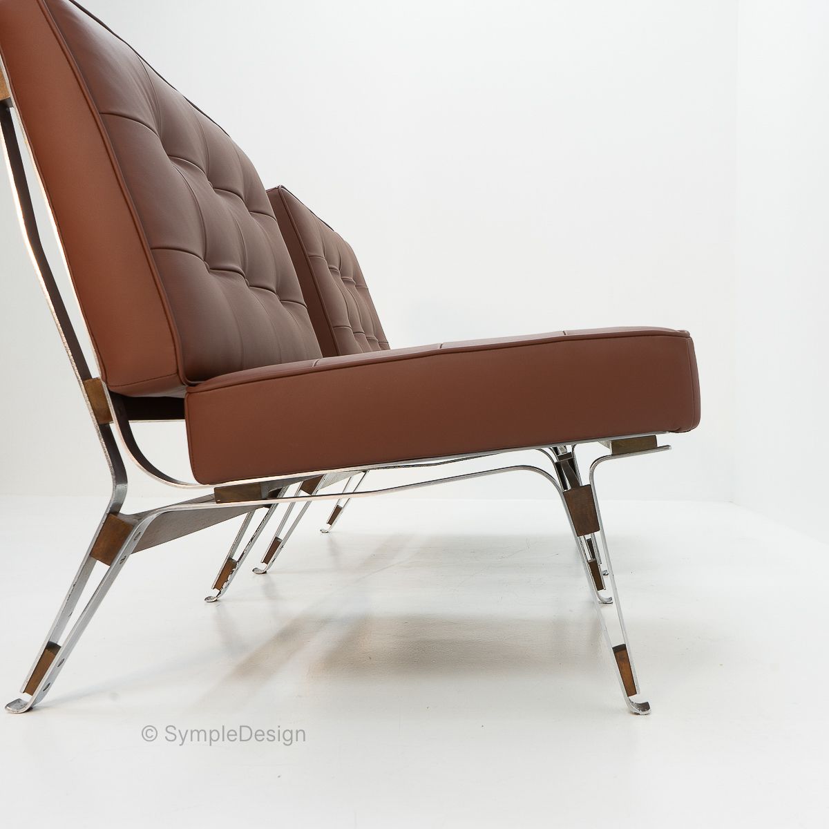 photo furniture Ico Parisi 856 Lounge Chairs For Cassina, 1950s
