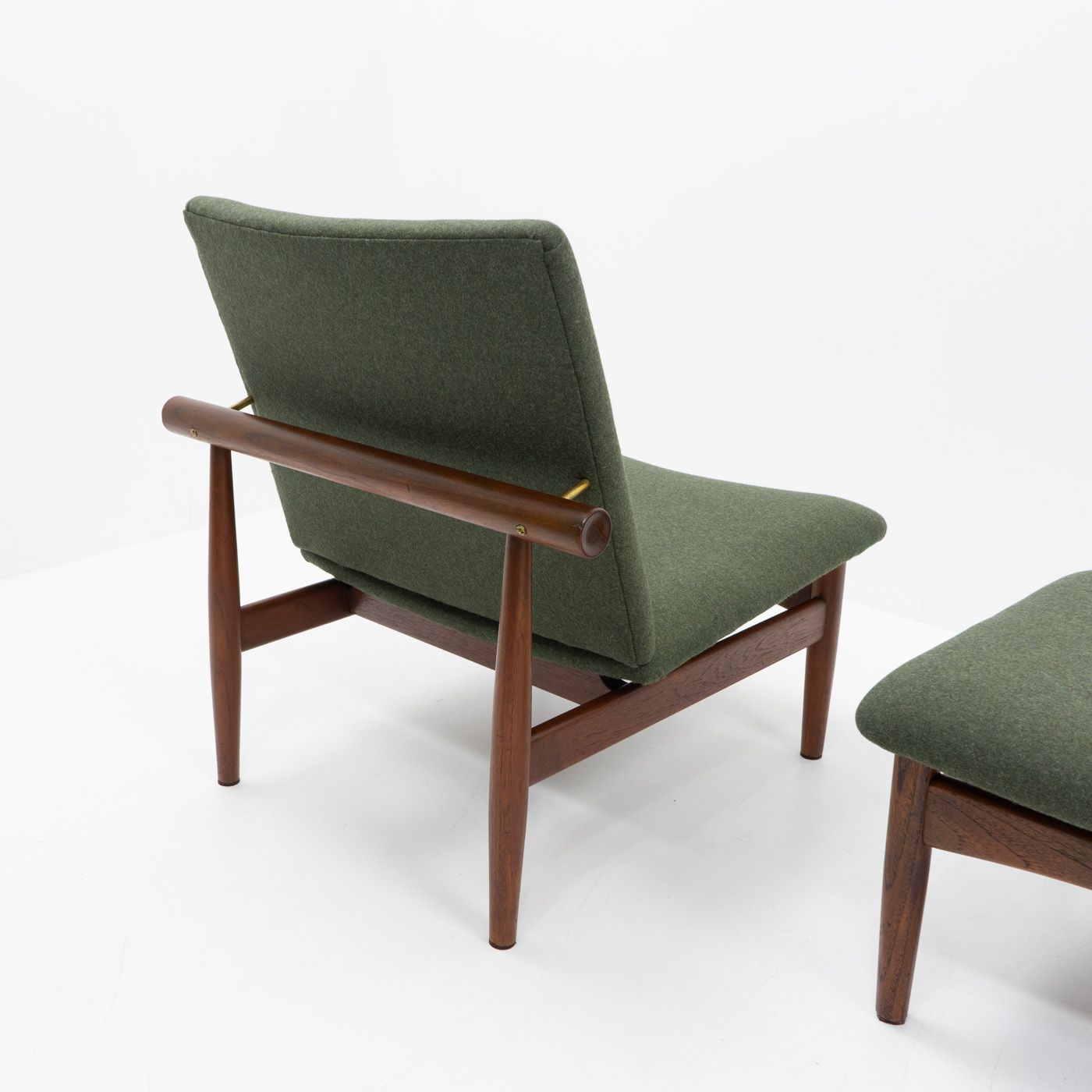 Finn Juhl Lounge Chair And Ottoman, Japan Series photo vintage