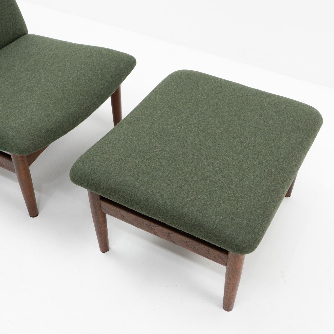 Furniture Finn Juhl Lounge Chair And Ottoman, Japan Series photo