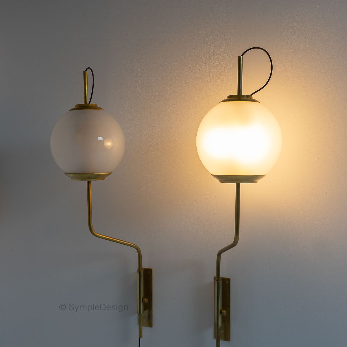 Lp 11 Pallone Sconces By Luigi Caccia Dominioni For Azucena, 1970s photo Lighting