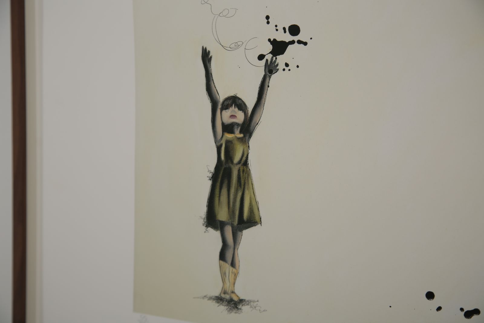 ‘And One Day Blimp Cat Floated Away’ Limited Print By Candice Tripp, 2008. photo vinterior
