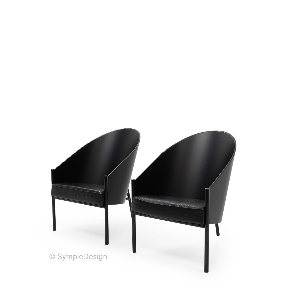 Pratfall Lounge Chairs By P. Starck For Driade, Set Of Two photo for sale