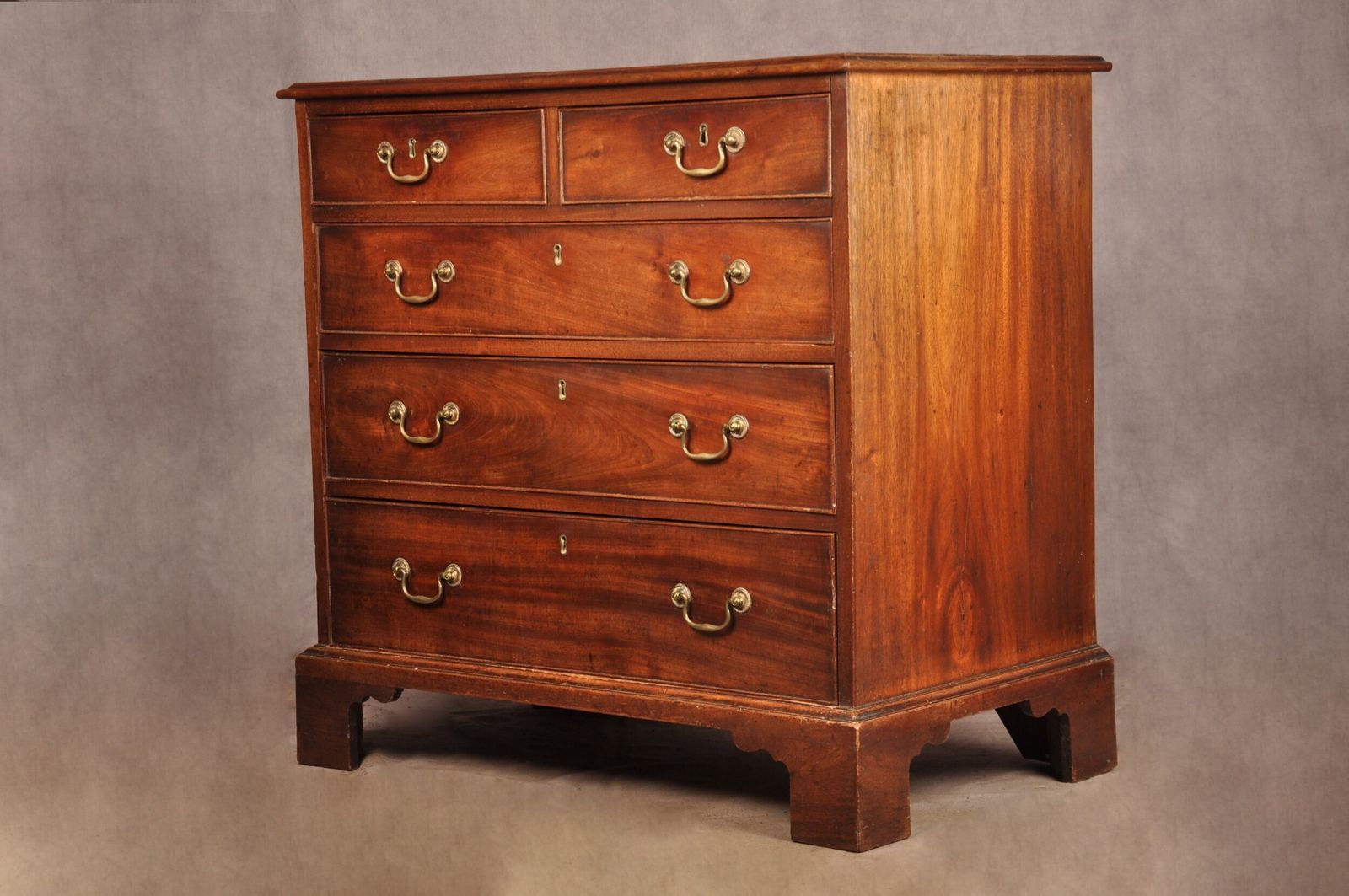 Fine 18th Century Mahogany Chest Of Drawers photo for sale