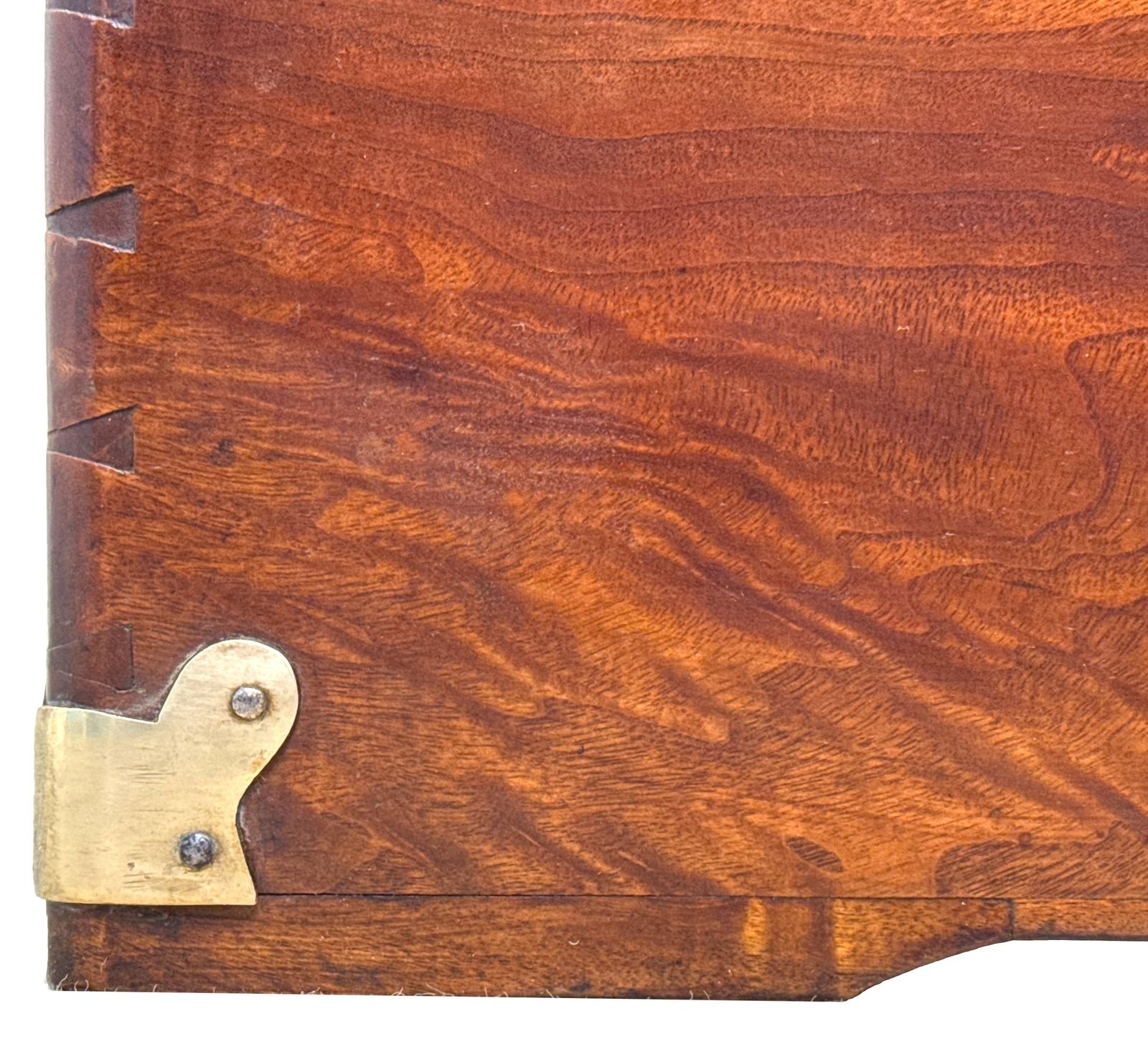 Large 19th Century American Military Camphor Campaign Trunk (United States, Circa 1860) photo for sale