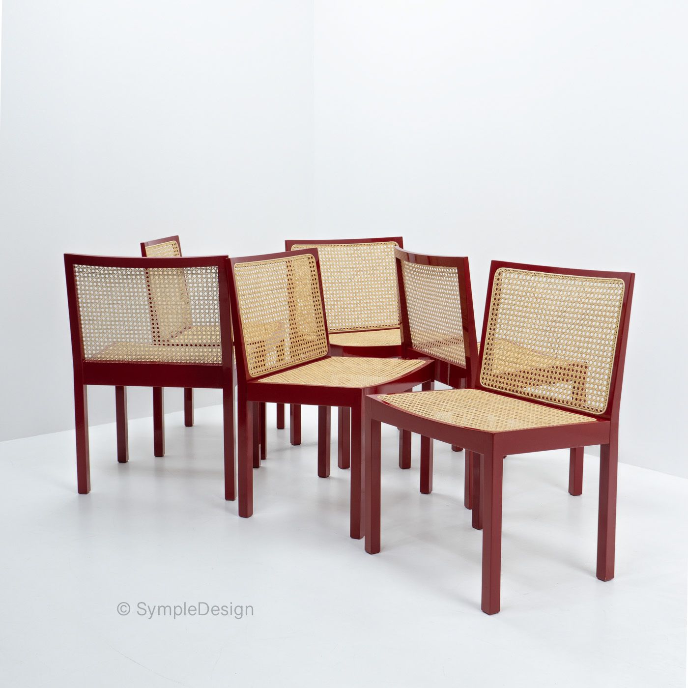 photo for sale Bank Stühle, Or Bench Chairs By Willy Guhl, Set Of 6, 1960s