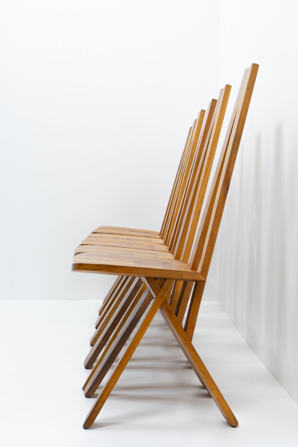 Original French Design Pierre Chapo S45 Chairs, Set Of Six – 1970s photo buy
