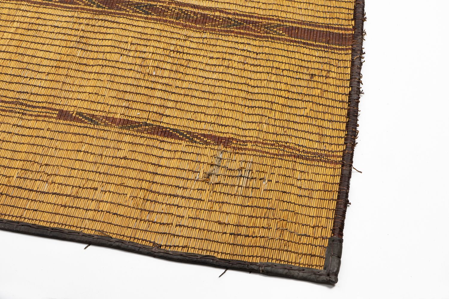 9500.0 Antique Saharan Tuareg Mat, Mauritania, 19th Century photo