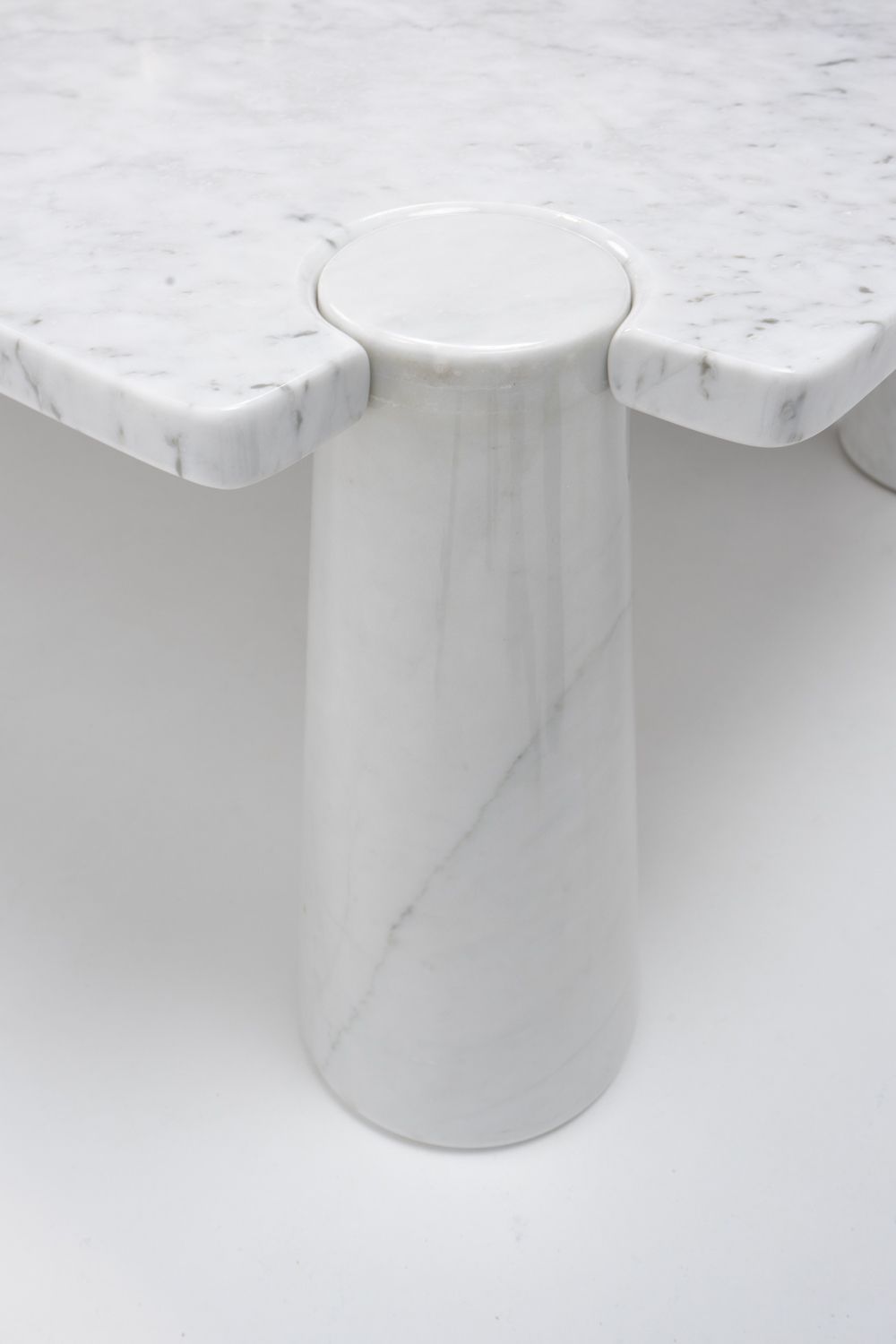 12000.0 Italian Design Classic: Angelo Mangiarotti, Eros Marble Coffee Table, 1970s photo