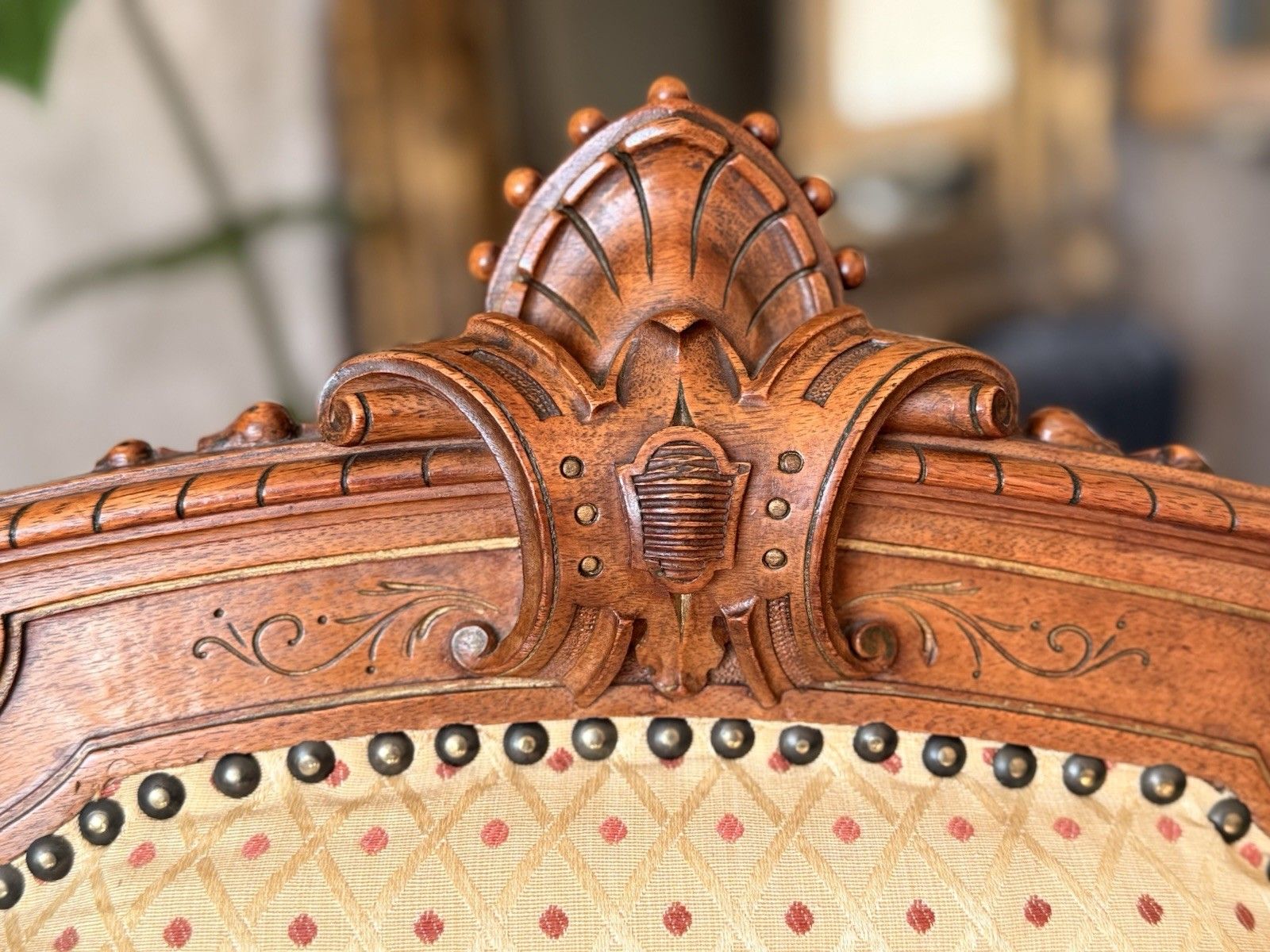 1599.0 Exceptional Quality Antique Bavarian Elbow Lady's Gentlaman's  Arm Chairs C 1800 photo