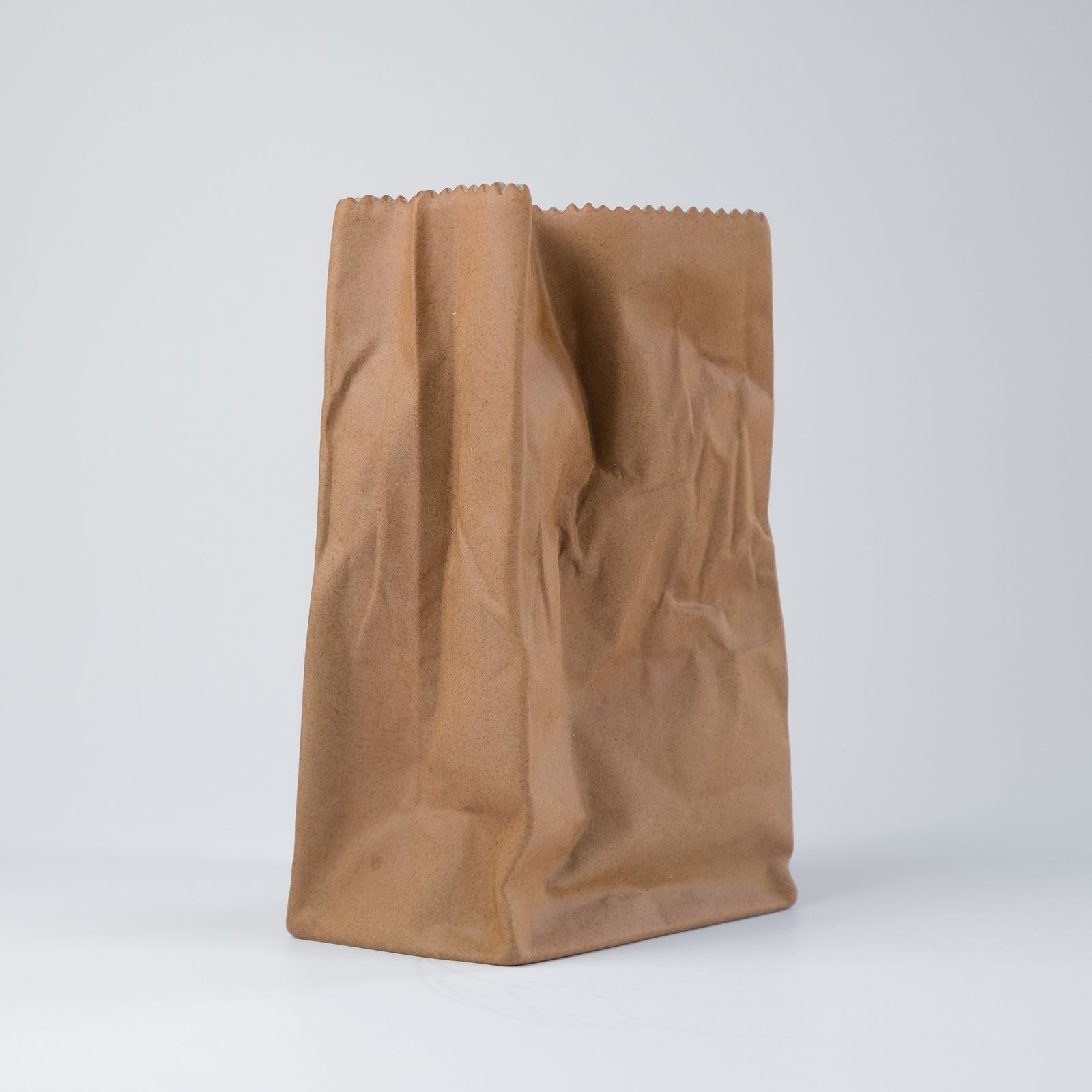 Mid Century Tapio Wirkkala “Paper Bag" Vase For Rosenthal, Germany C.1970s
