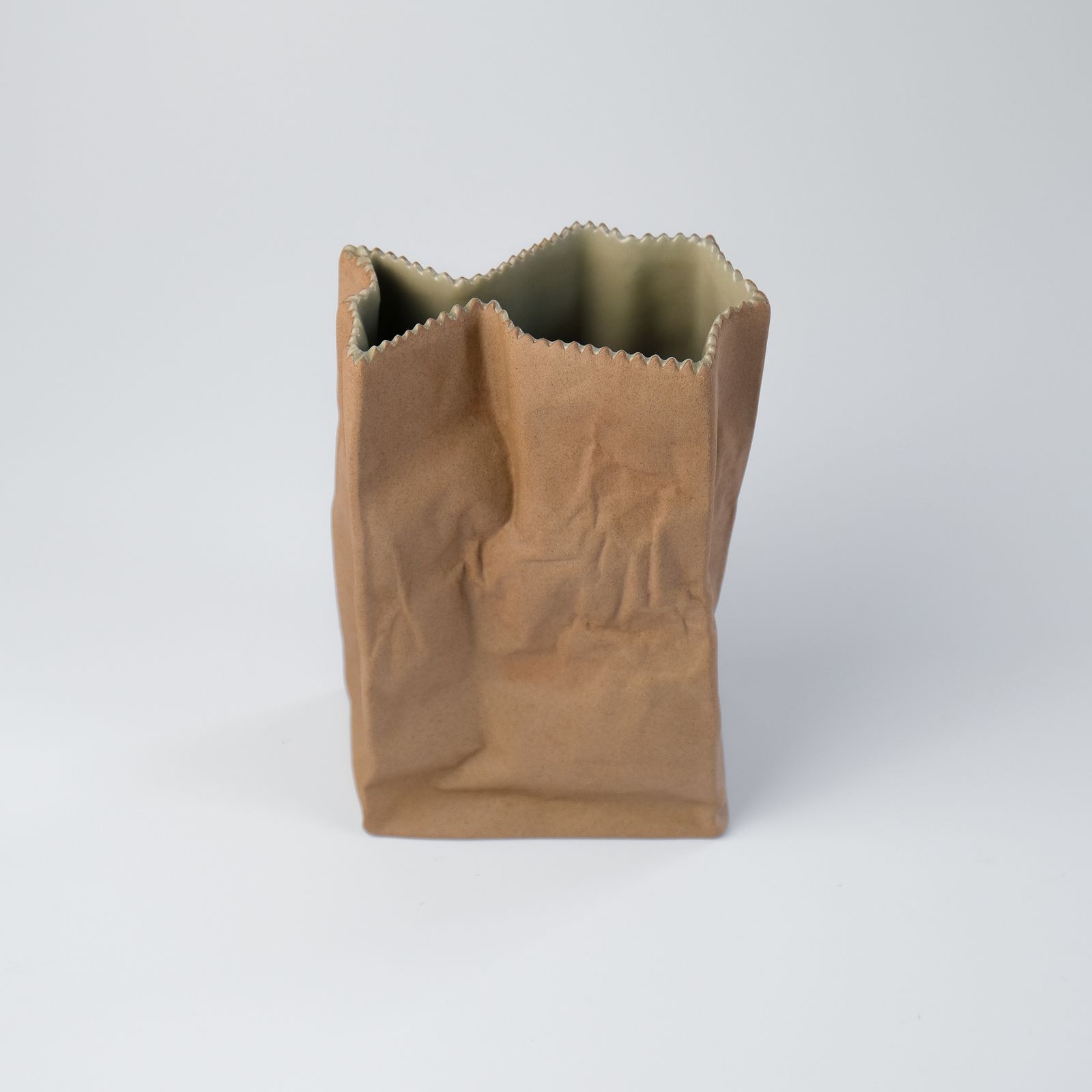 Mid Century Tapio Wirkkala “Paper Bag" Vase For Rosenthal, Germany C.1970s photo buy