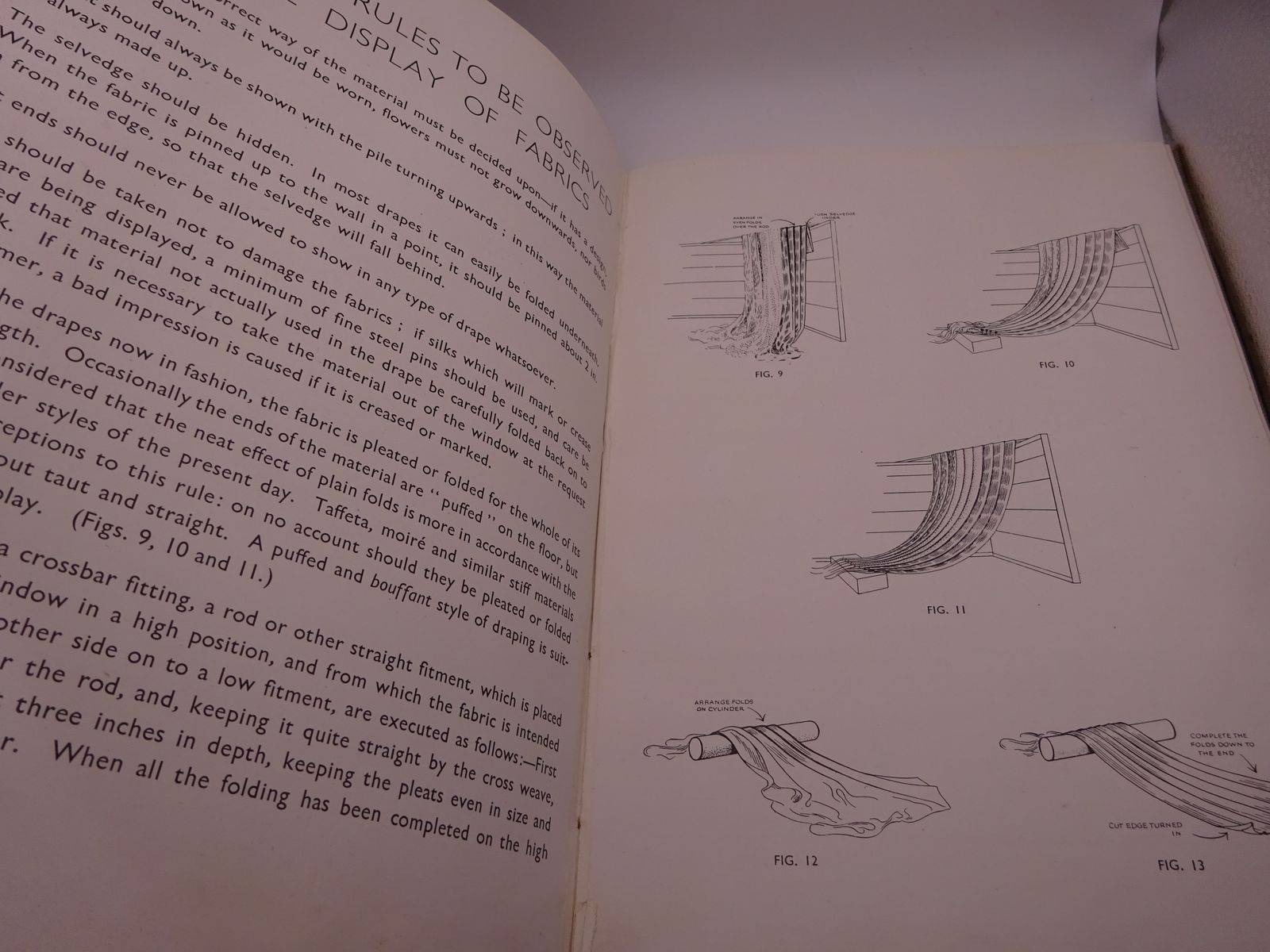 Rare Copy The Art Of Draping By Hilda Gibson (1936) photo furniture