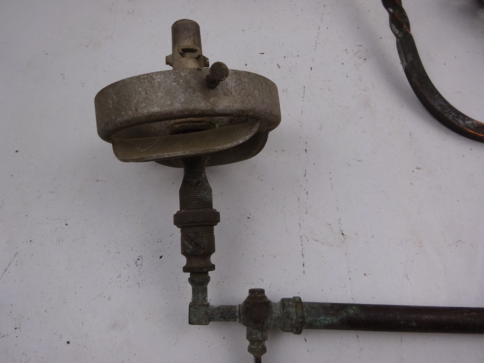 3 Antique Wall Gas Lights For Restoration (As Seen) photo Lighting