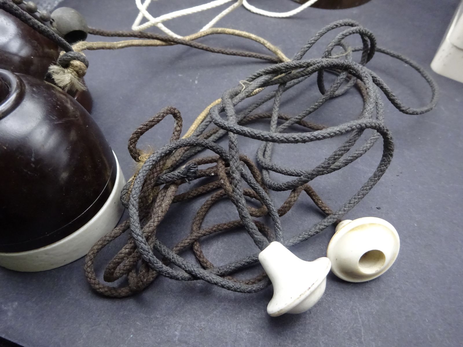Collection Of Bakelite/Plastic Switches And Plugs For Restoration/Rewire photo for sale