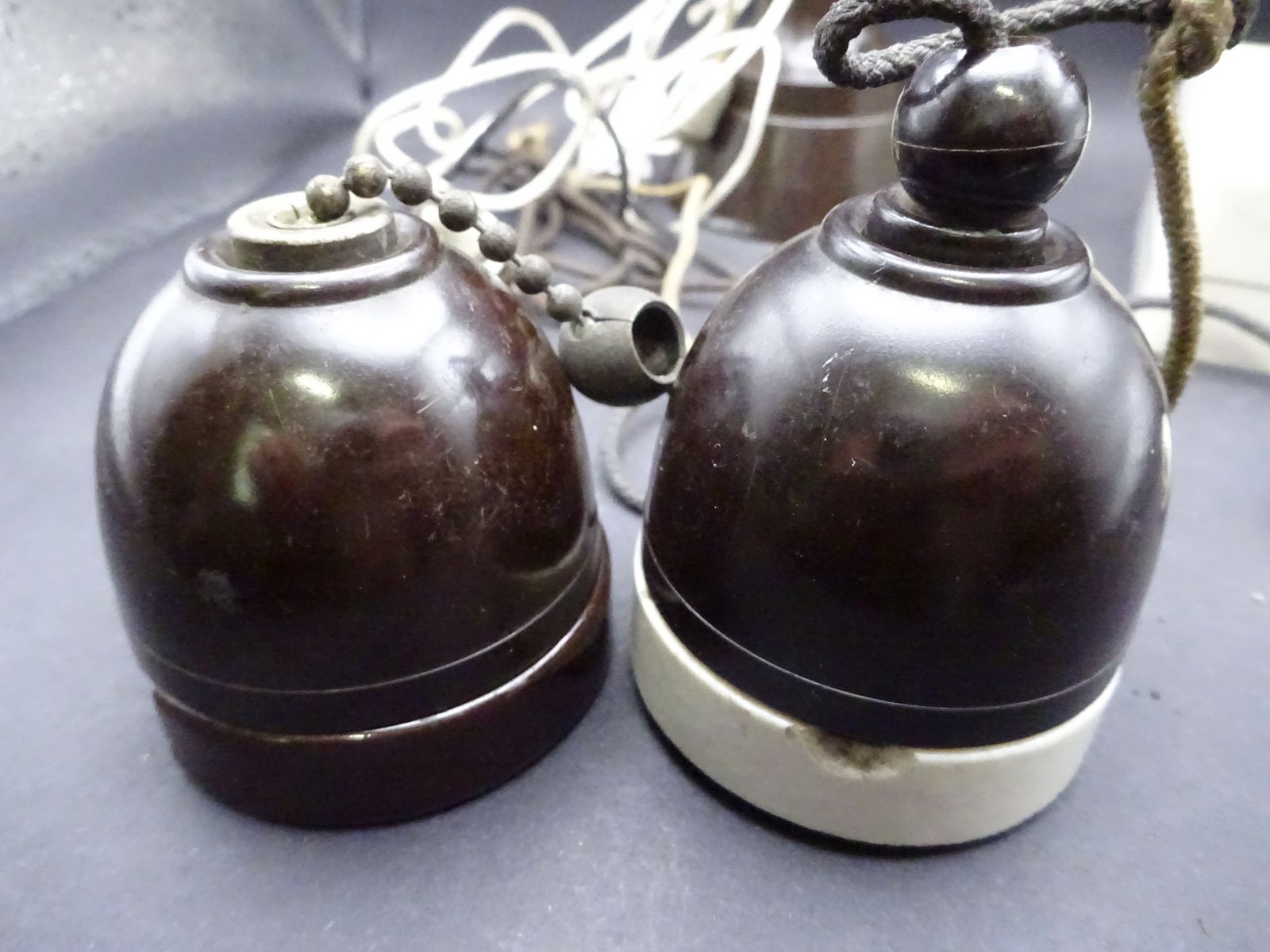 photo furniture Collection Of Bakelite/Plastic Switches And Plugs For Restoration/Rewire