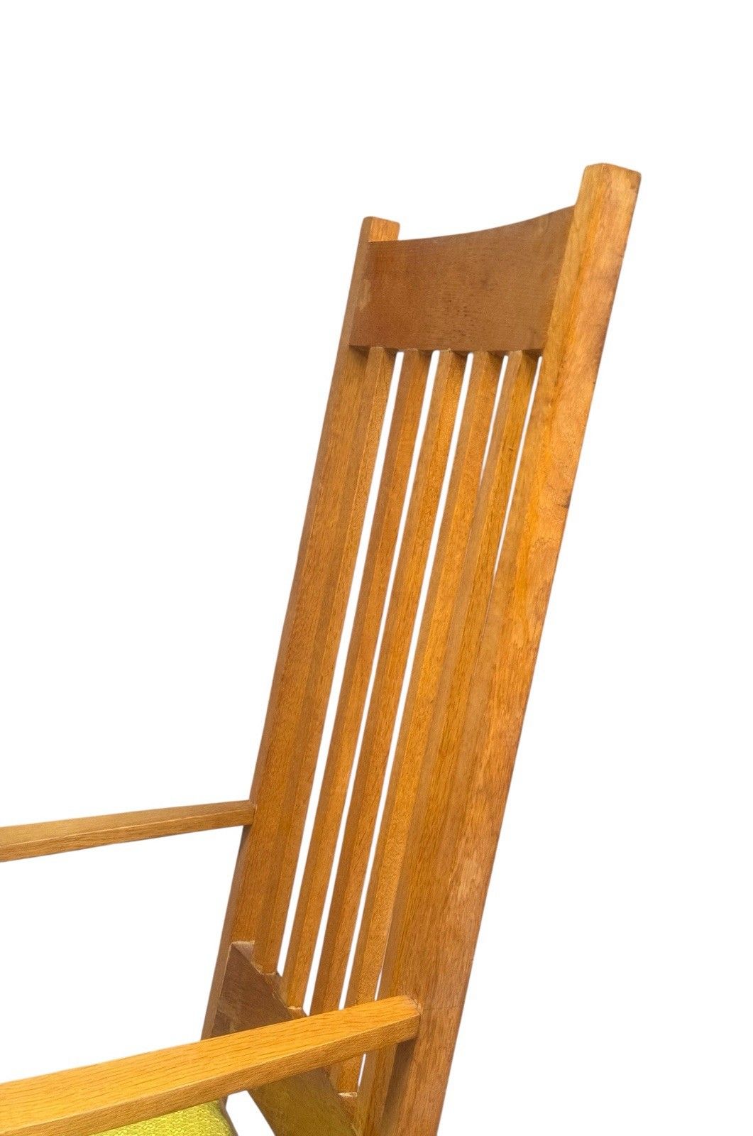 Mid Century Oak Armchair Rocking Chair Robin Nance Superior Quality C1960s photo Furniture