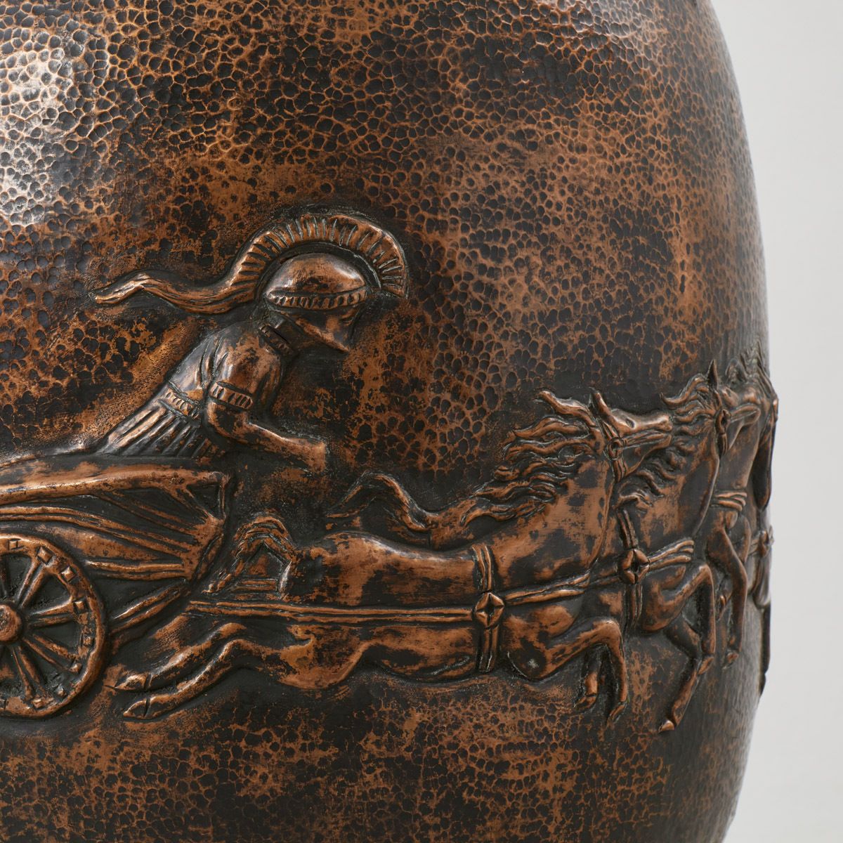 Angelo Bragalini Large Vase In Copper Italy, 1950s photo 2800.0