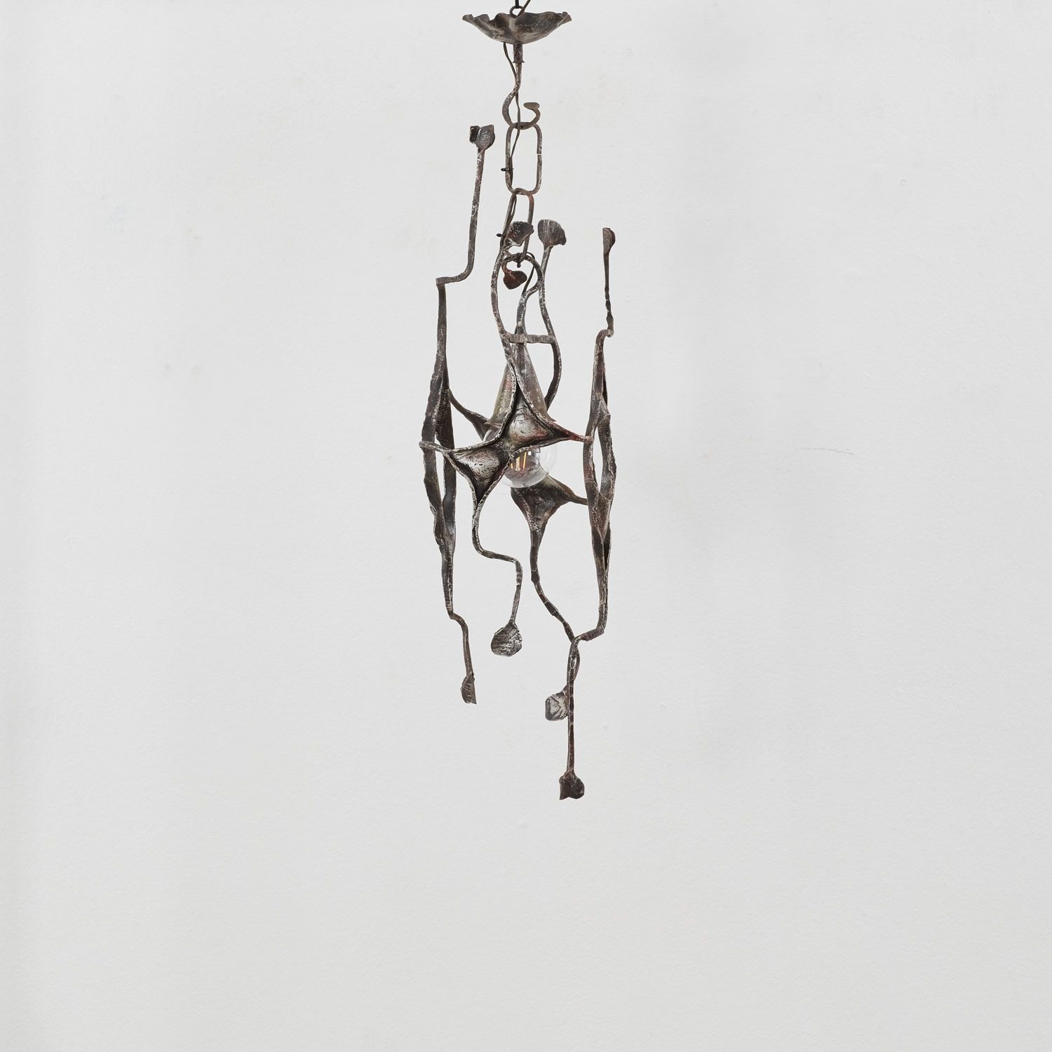 Salvino Marsura Seed Pod Chandelier Treviso, Italy, 1980s photo 5600.0