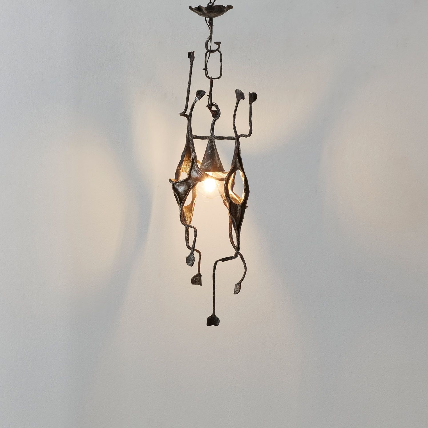 Salvino Marsura Seed Pod Chandelier Treviso, Italy, 1980s photo buy