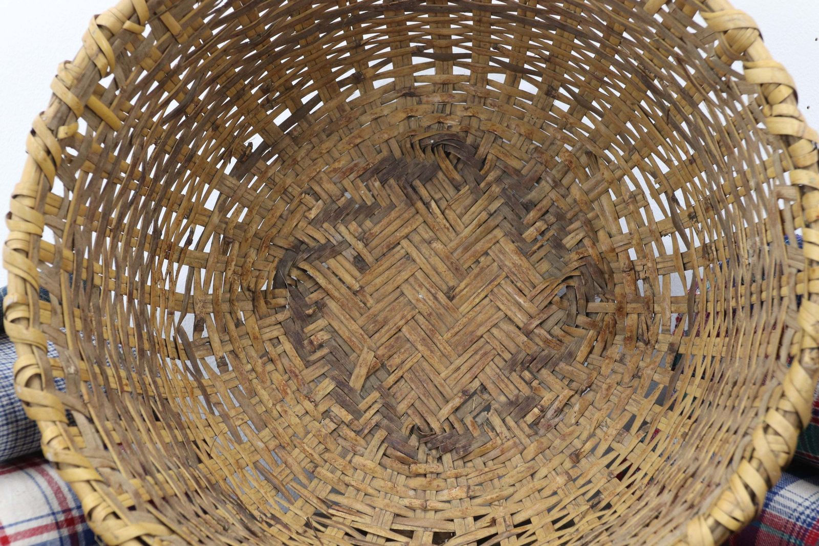 Showa Period Traditional Japanese Domestic Basket (3) photo 75.0