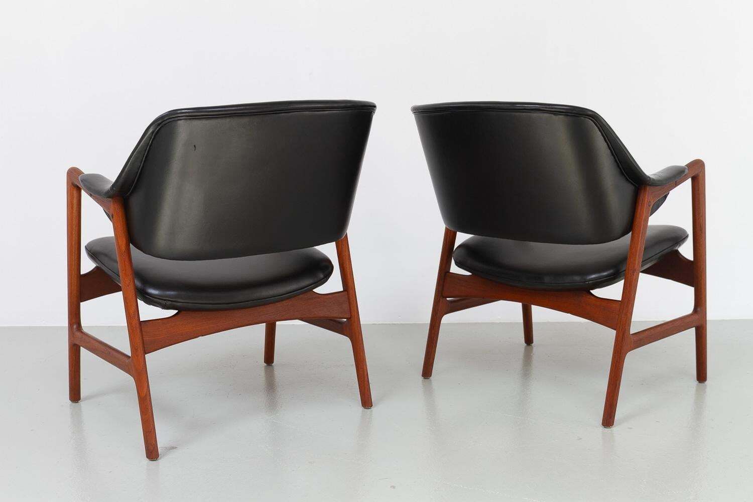 2671.0 Ingmar Relling "Junior" Teak Armchairs For Vsm, 1950s. Set Of 2. photo