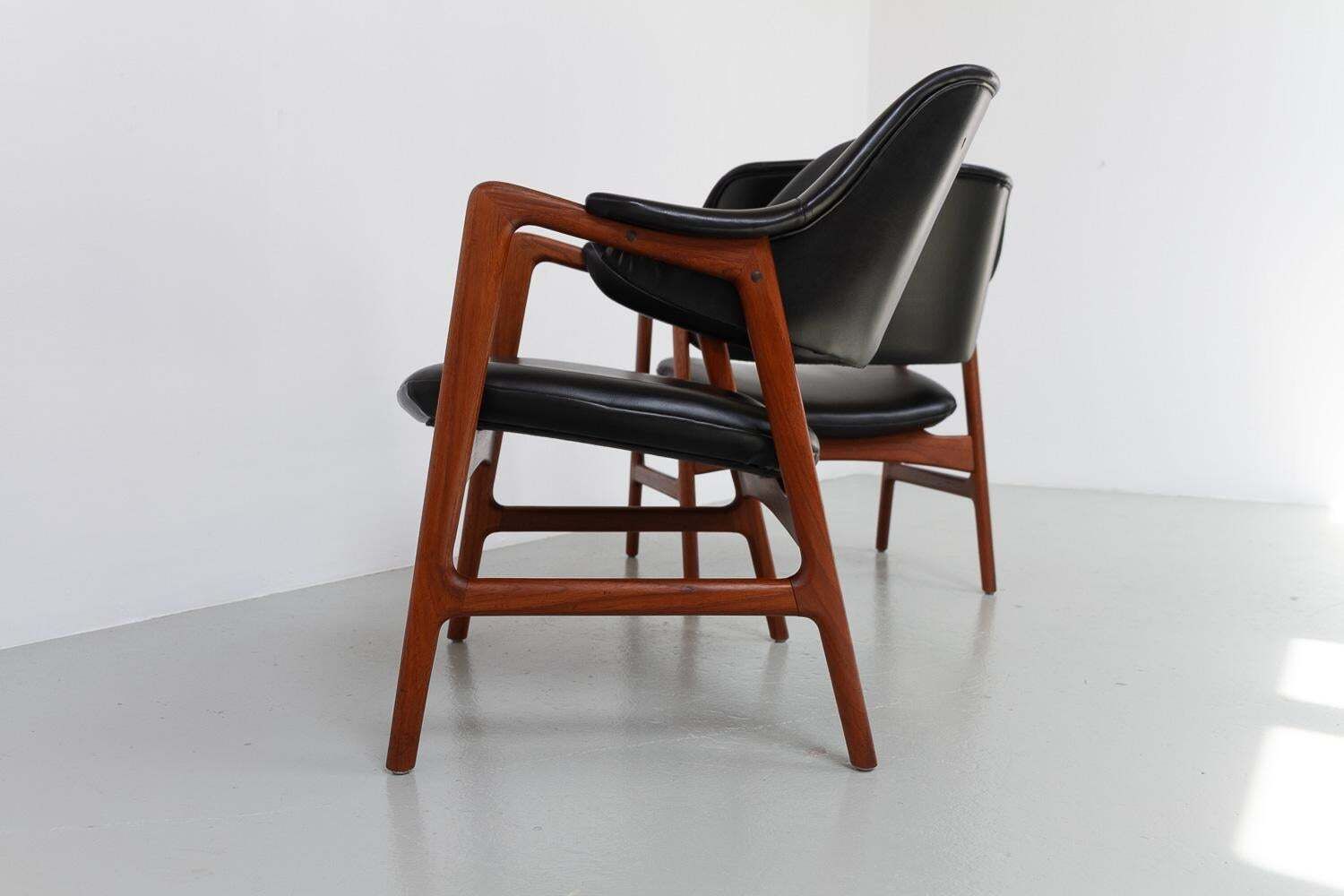 photo buy Ingmar Relling "Junior" Teak Armchairs For Vsm, 1950s. Set Of 2.