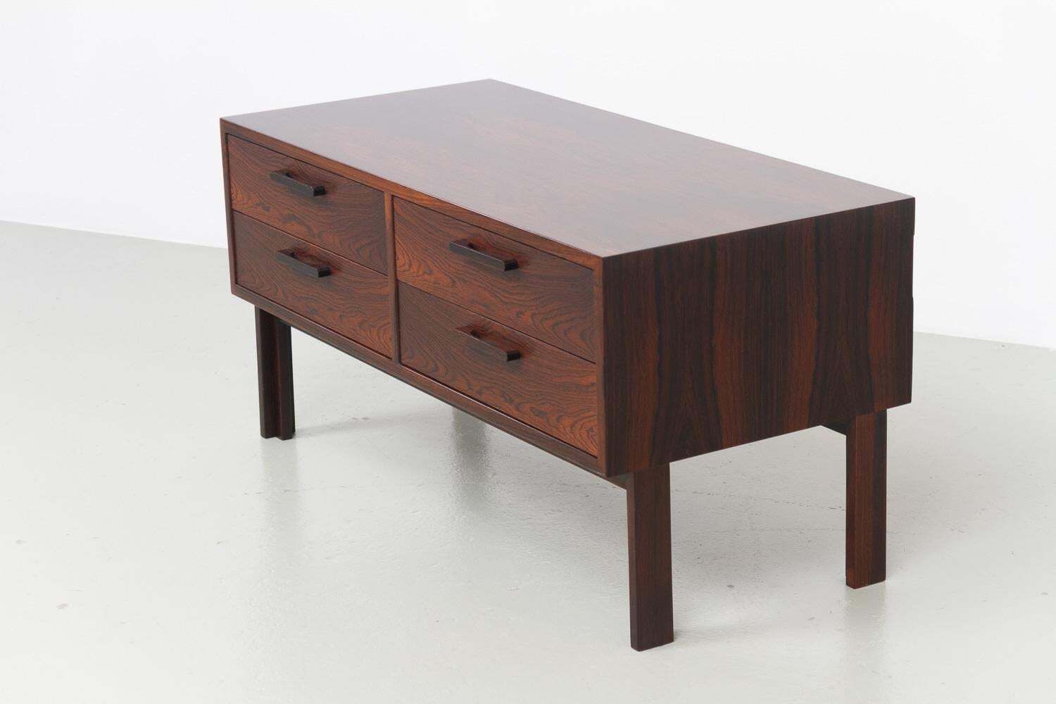 1024.0 Danish Mid Century Rosewood Chest Of Drawers By Kai Kristiansen For Fm, 1960s. photo