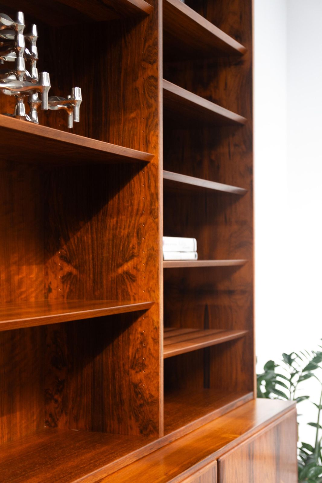 Danish Rosewood Bookcase With Sideboard By Carlo Jensen For Hundevad, 1960s. photo Furniture
