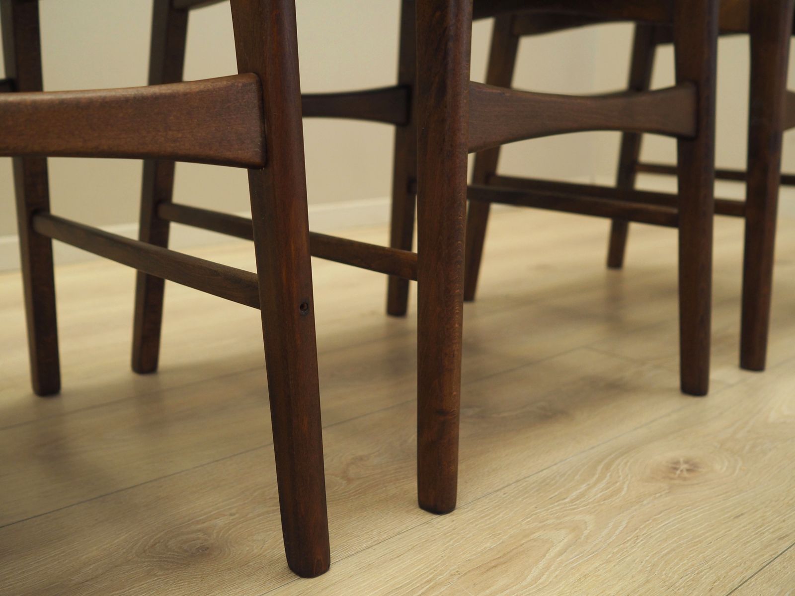 photo vinterior Set Of Four Teak Chairs, Danish Design, 1970s, Production: Denmark
