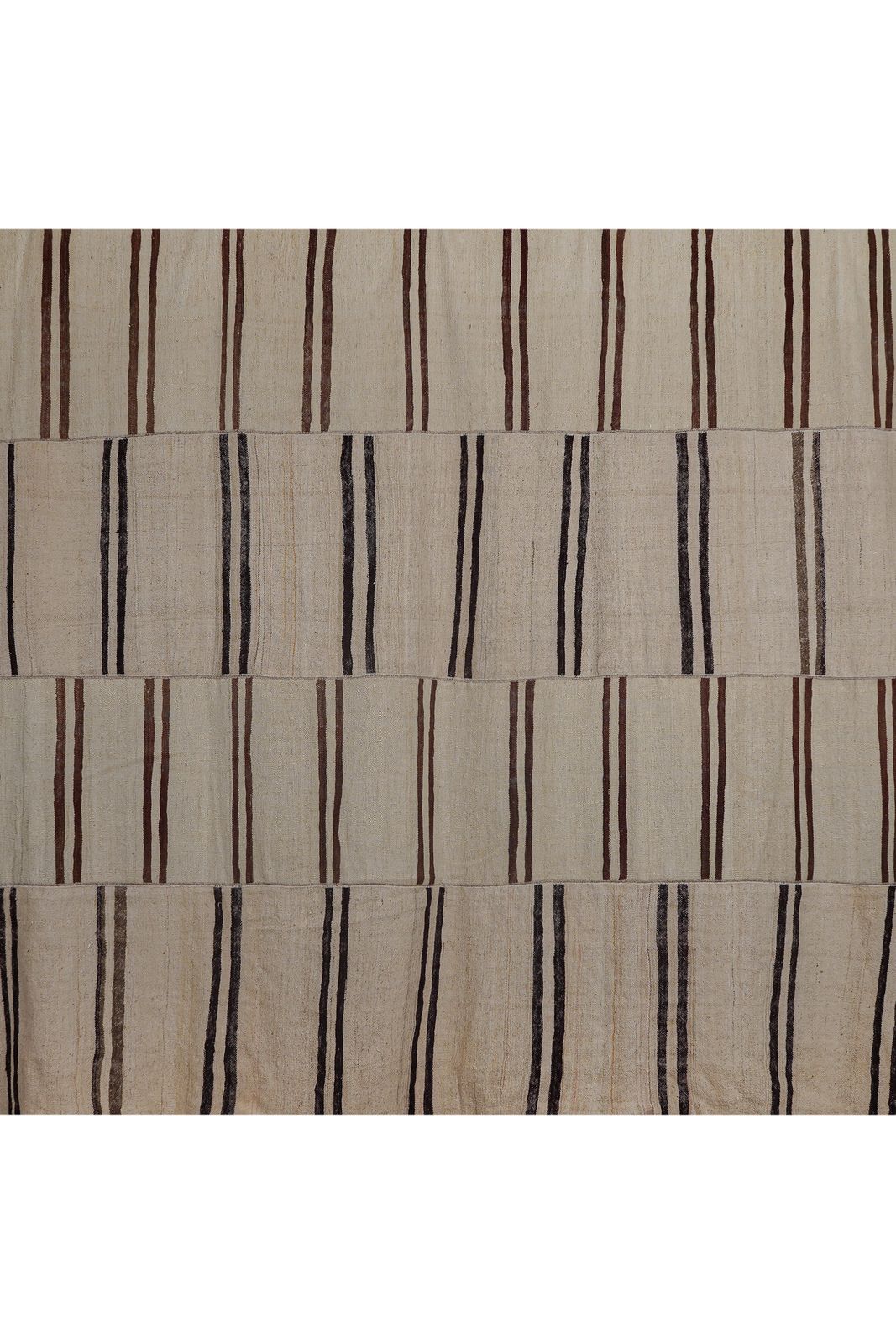 Turkish Organic Hemp Sisal Kilim Rug 8'5'' X 12'1'' photo for sale