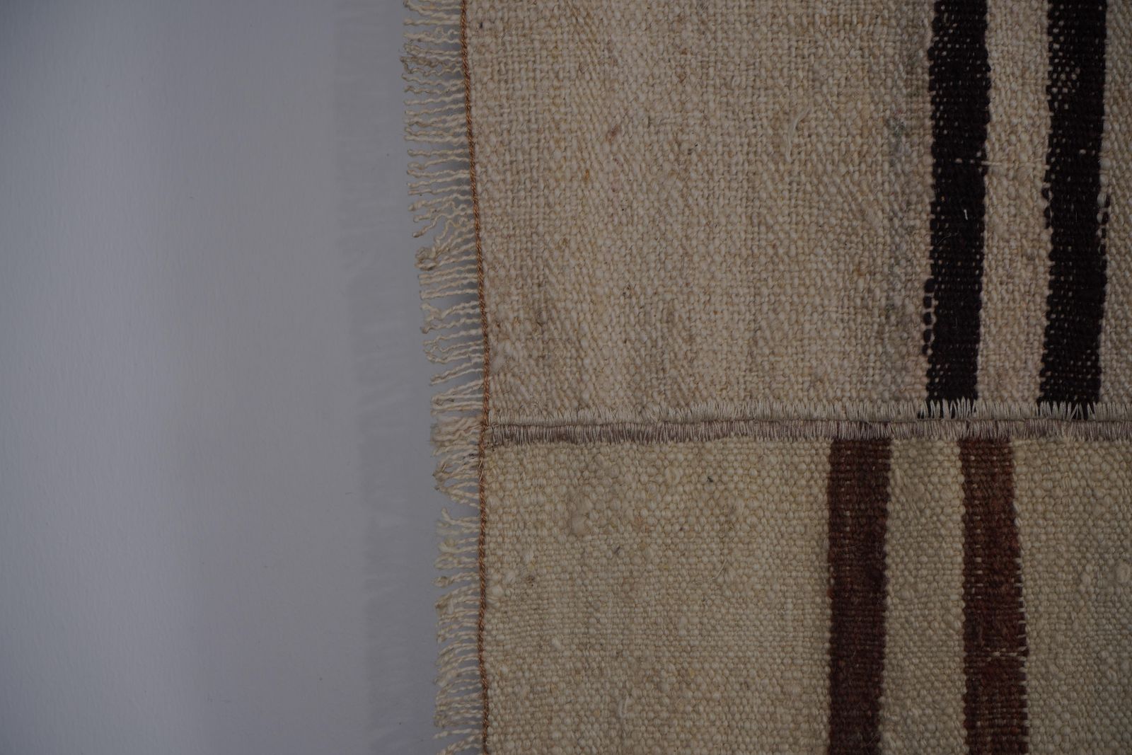 Turkish Organic Hemp Sisal Kilim Rug 8'5'' X 12'1'' photo 1411.0