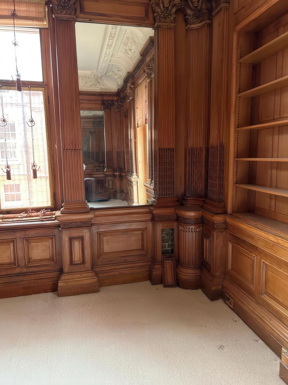 George Trollope & Sons Fireplace & Room, Paris Exhibition 1878 Gold Medal Winner photo buy